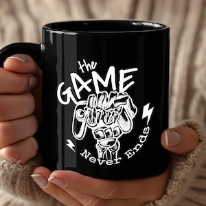Gamer koffiekopje gezellige gamingmok cadeau voor hem of haar geeky videogameliefhebber accessoire leuke gamingmerchandise voor nerdy setup