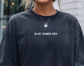 Comfort Colors Cozy Gamer Shirt Trendy Cozy Gamer Merch Apparel Ideal Gifts for Gamer Girls Gaming Lover VTubers Twitch Streamer