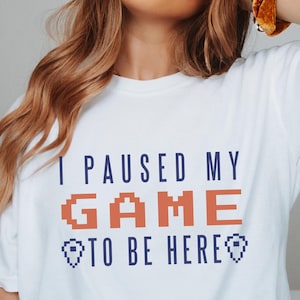 Comfort Colors Gamer Tee Retro Gaming T-Shirt for Pro Gamers  Funny Gamer Shirt Gift for Him  Her  Cozy Gamer T-Shirt Decor