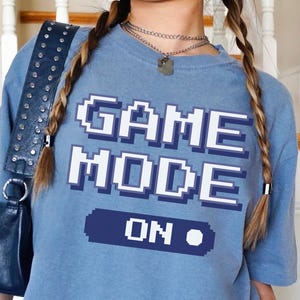 Comfort Colors Gamer Tee Retro Gaming T-Shirt Retro Gamer Accessories Gift for Gamer Pro Gamer Gift Cute Gamer Shirt Gaming Lover Gift