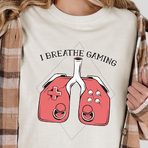 Comfort Colors Gamer Tee Retro Gaming T-Shirt Gamer Apparel Gifts for Gamers Funny Gaming Shirt Retro Gamer Gift for Him