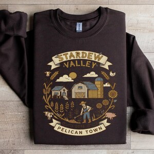 Stardew Valley Pelican Town Farm Art, Gaming Gift, Indie Game Merch, Farming Simulator, Retro Gamer, 2016 Crops Animals Barn

Stardew Valley