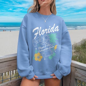 Camiseta para gamers, amante de los videojuegos, cómoda camiseta para gamers, ropa para vacaciones en Florida, sudadera retro para jugadores de consola, idea de regalo para el Día del Padre