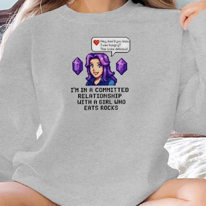Funny Pixel Art Sweater, Gift for Gamer, Retro Graphic Sweatshirt, Quirky Casual Wear, Unique Gaming Apparel, Novelty Clothing