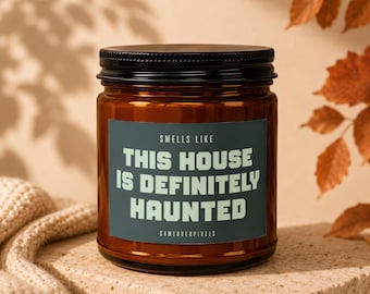 Horror Gamer Candle Survival Horror Game Night Gift Grace Ashcroft Fandom Candle Video Game Decor PC Gamer Gift