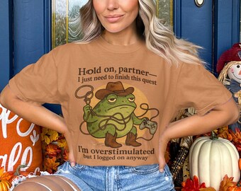 Camiseta acogedora de Stardew Valley para videojuegos, camiseta de Harvest Moon para gamers, camiseta de videojuegos de la generación Z, regalo para gamers, idea de regalo para gamers