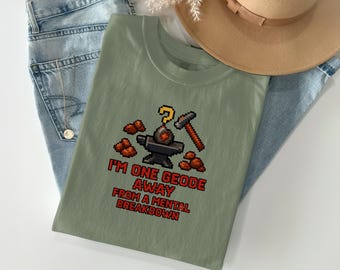 Stardew Valley Shirt Geode Meme, Cozy Gaming Tee, Stardew Merch, Gamer Gift, Video Game Shirt, Pixel Art Shirt, Stardew Valley Gift