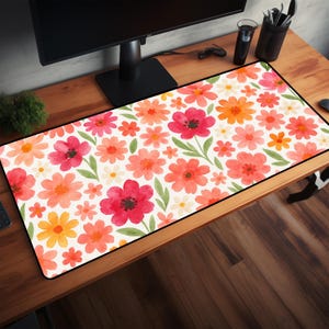 XXL Anime Mouse Pad Large Gaming Desk Mat TCG Playmat Gamer Accessory for Cozy Setup & Aesthetic Battlestation Desk Accessories