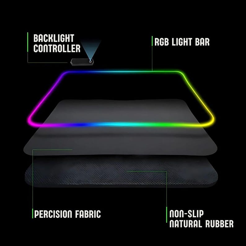 a close up of a computer mouse pad