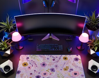 XXL Anime Maus Pad Große Gamer Schreibtischmatte TKG Playmat gemütliches Gaming Zimmer Dekor für Gamer Einrichtung & Zubehör Ultimative Schlachtenstation
