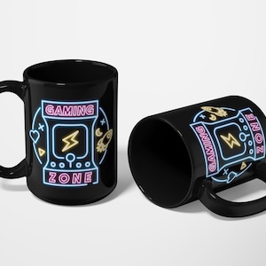 Gamer-koffiekopje Geeky-videogamemok Cadeau voor hem of haar Gezellig gamingaccessoire Perfect cadeau voor gamers en nerdy merchandisefans
