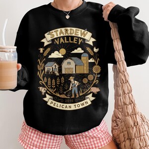 Stardew Valley Pelican Town Farm Design, Cozy Game, Farmer Gift, Retro Gaming, 2016 Video Game, Harvest Moon Vibes, Countryside Barn