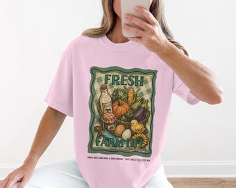 Stardew Valley cadeau gezellige gaming T-shirt gamer meisje trui indie game kleding boerderij leven graphic tee pelikaan stad kleding Stardew merchandise pixel