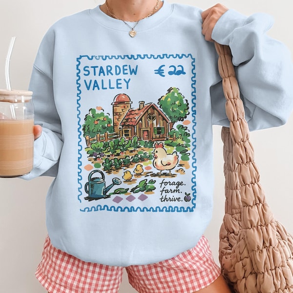 Stardew Valley T-shirt Cozy Gaming Apparel Gamer Girl Gift Idea Indie Game Fan Tee Stardew Valley Merch Gamer Birthday Present