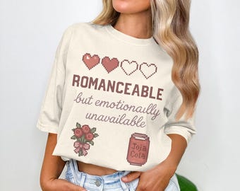 Stardew Valley Shirt, Romanceable Gamer Shirt, Video Game Tee, Stardew Merch, Pixel Art Shirt, Retro Gaming Shirt, Cozy Gaming T Shirt Gift