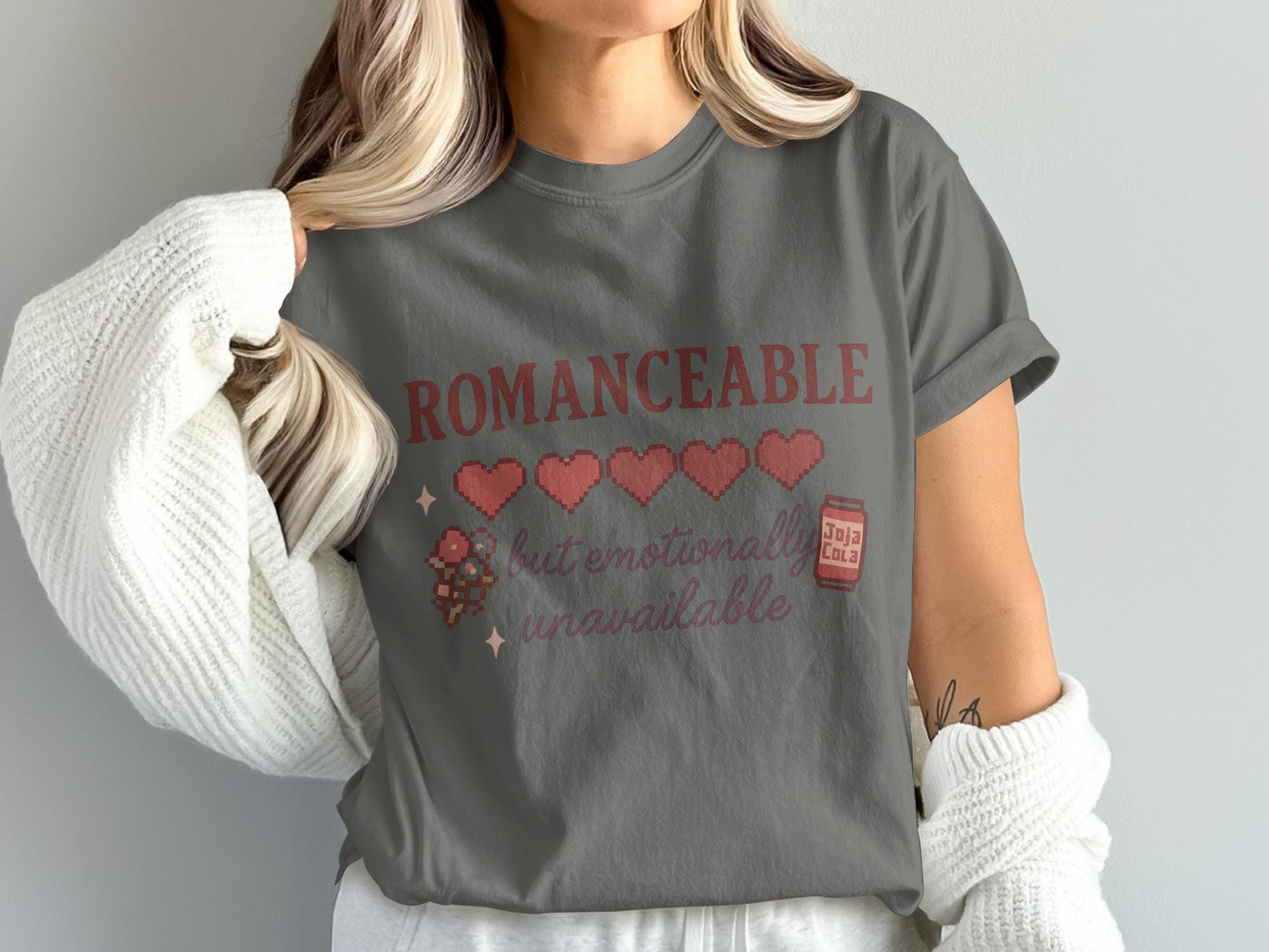 Romanceable but Unavailable T-shirt, Stardew Valley Shirt, Pixel