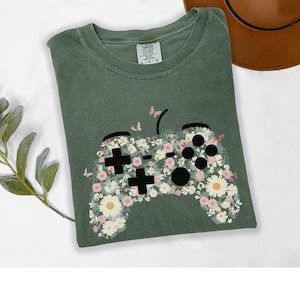 Comfort Colors Cozy Gamer Shirt Cozy Gamer Merch Cozy Gamer Apparel Gamer Gifts for Her Gaming Aesthetic Shirt Stardew Valley Merch