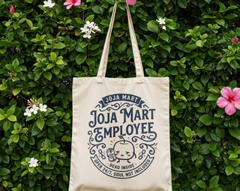 Joja Mart-anställd tygväska Stardew Valley Gamer-gåva Dead Inside Cozy Gaming Indie Games Farming Simulator Stardew Merch Unik tygväska