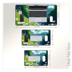 a computer mouse pad with a picture of a laptop on it