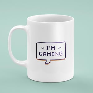 Koffiekopje voor gamers Geeky cadeau voor hem of haar Videogamemok Gezellige gamingaccessoires Leuk cadeau Gameliefhebbers en nerdy-opstellingen