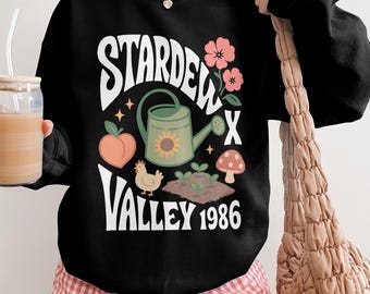 Stardew Valley shirt gezellige gaming Tee gamer meisje cadeau indie game merch Pelican Town kip top schattig esthetische retro gamer verjaardagscadeau voor