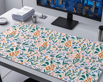 Großes Muster XXL Maus Unterlage Niedliche Schreibtischunterlage Kosmetische Büro Deko Kawaii Schreibtischunterlage Kokette Stil Geschenk für Ihre Bunte Arbeit Einrichtung