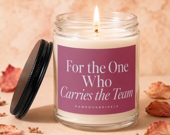 Horror Gamer Candle Survival Horror Game Fandom Candle Grace Ashcroft Video Game Decor PC Gamer Gift Dungeons Dragons