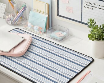 Grazioso tappetino da scrivania Cottagecore, tappetino per mouse, tappetino da scrivania di ispirazione vintage, grazioso arredamento per ufficio, dolce regalo per lei, tappetino da studio accogliente per l'area di lavoro WFH