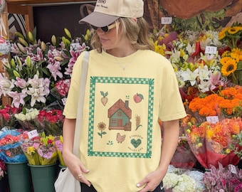 Stardew Valley-shirt gezellig gaming-T-shirt gamer meisje aanwezig indiegames merchandise cadeaus voor vriendin Stardew kleding schattig grafische top pixelart