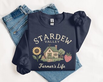 Stardew Valley shirt gezellige gaming kleding gamer meisje shirt indie games kleding cadeaus voor vriendin Stardew Valley cadeau trui