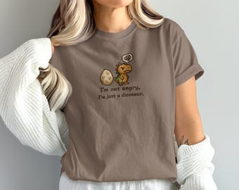 Stardew Valley Shirt Angry Dinosaur Tee Pixel Art Video Game T-Shirt Cozy Gaming Shirt Stardew Merch Gamer Gift Stardew Valley Gift