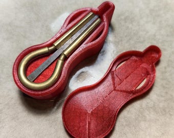 Caja de arpa de mandíbula.  Archivo STL