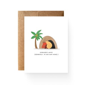 Hermit Introvert Card