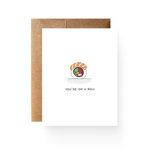 Sushi Roll Card