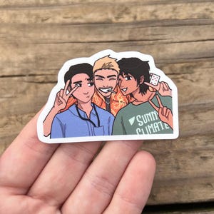 Alice in Borderland Inspired Trio Sticker!