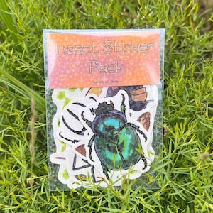 Bug Sticker Pack | Isopod Beetle