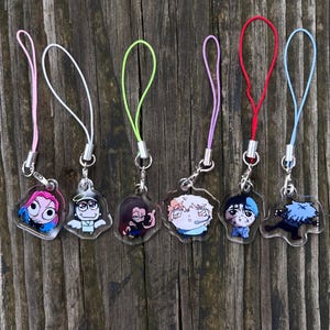 Alien Stage Inspired Pixel Phone Charms!