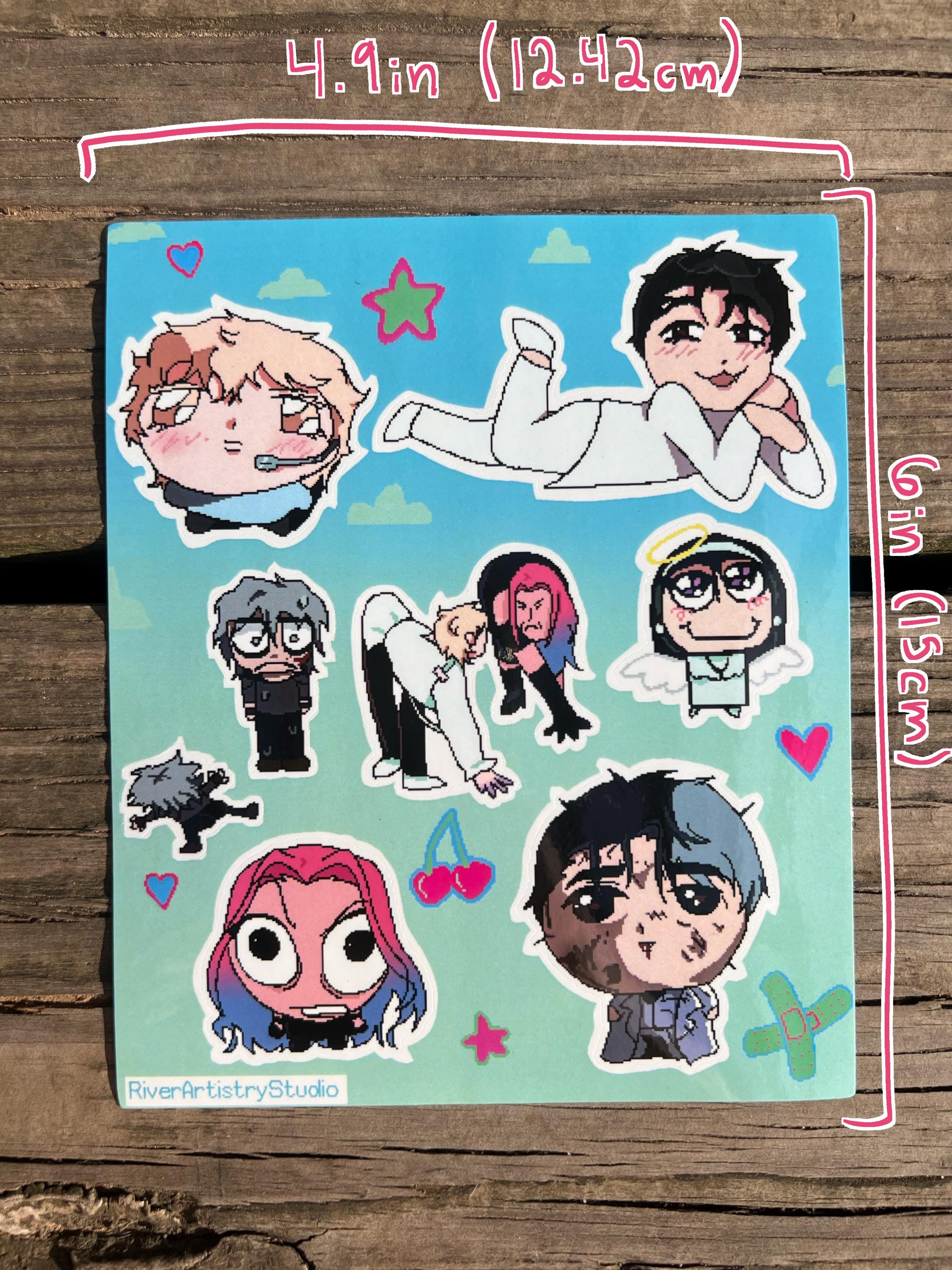 Alnst sticker sheet