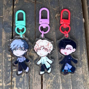 ALNST keychains! Luka || Ivan || Till