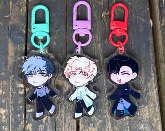 ALNST keychains! Luka || Ivan || Till