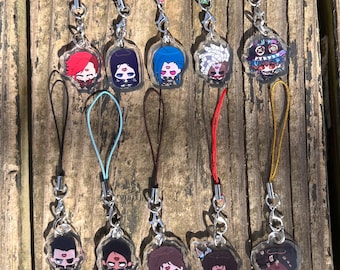 Pingentes Arcanos para Celular! 2,5 cm (1 polegada) Dupla Face