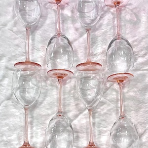 8 Oz Crystal Wine Glasses - Etsy Canada