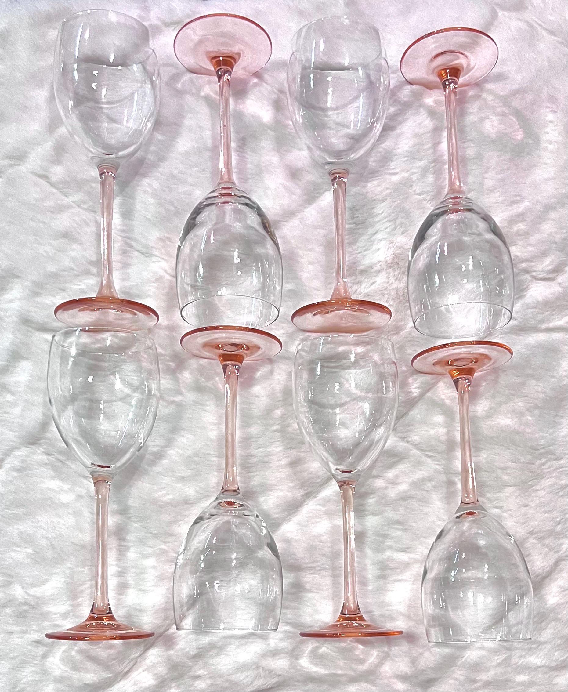 glasses for ice wine Vintage 1950s Floral Etched Ice Tea Glasses