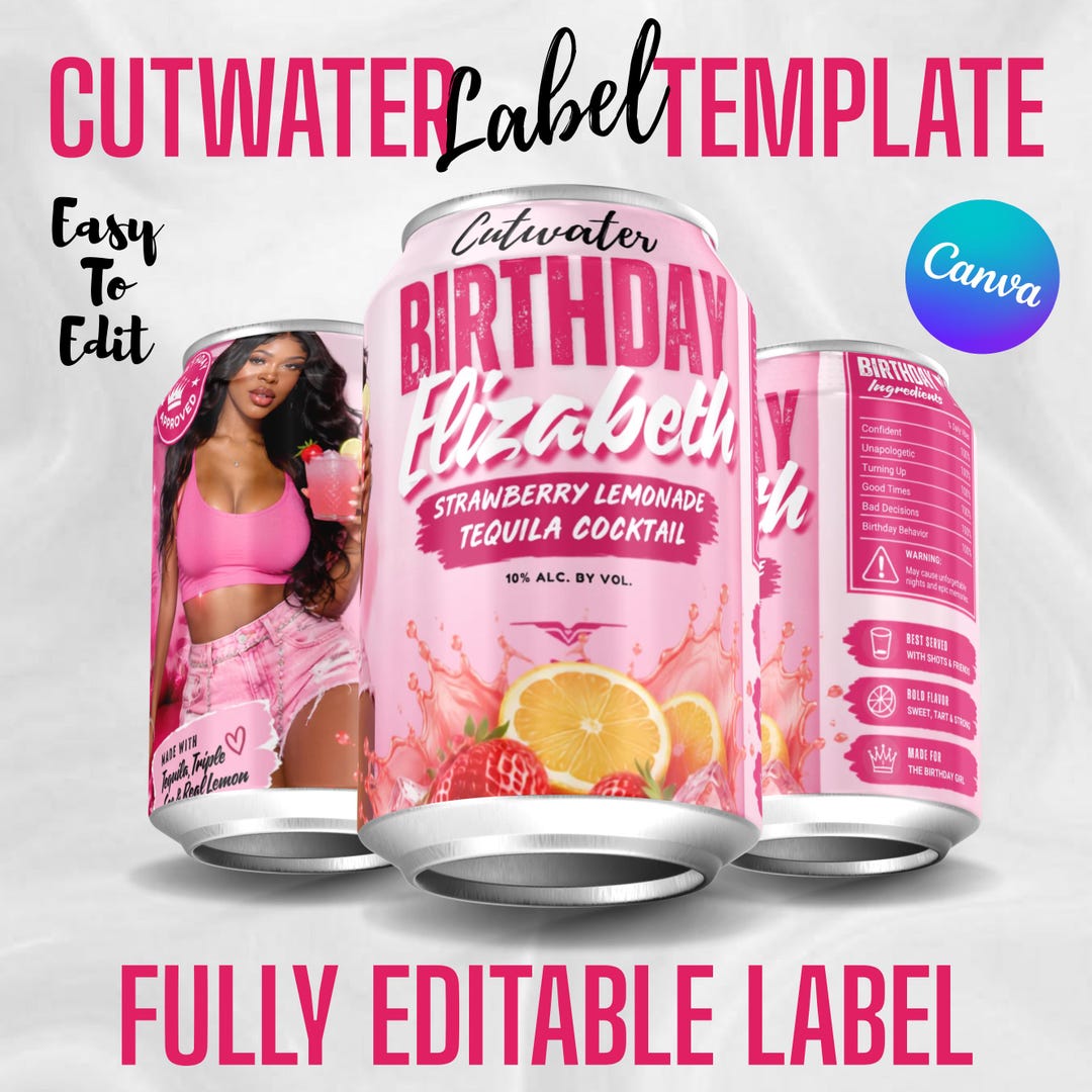 Shereal Shereal Cutwater Template, Editable Canva Flyer Template, Beauty ...