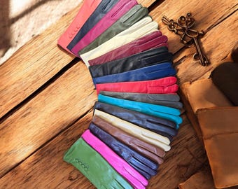 Womens Ladies Premium Quality Genuine Super Soft Leather Gloves Fully Lined Winter Warm