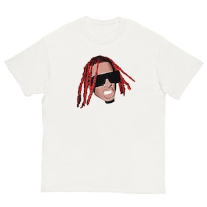 Camiseta de cara blanca Playboi Carti, perfecta para regalo de Navidad, opio, Vamp,