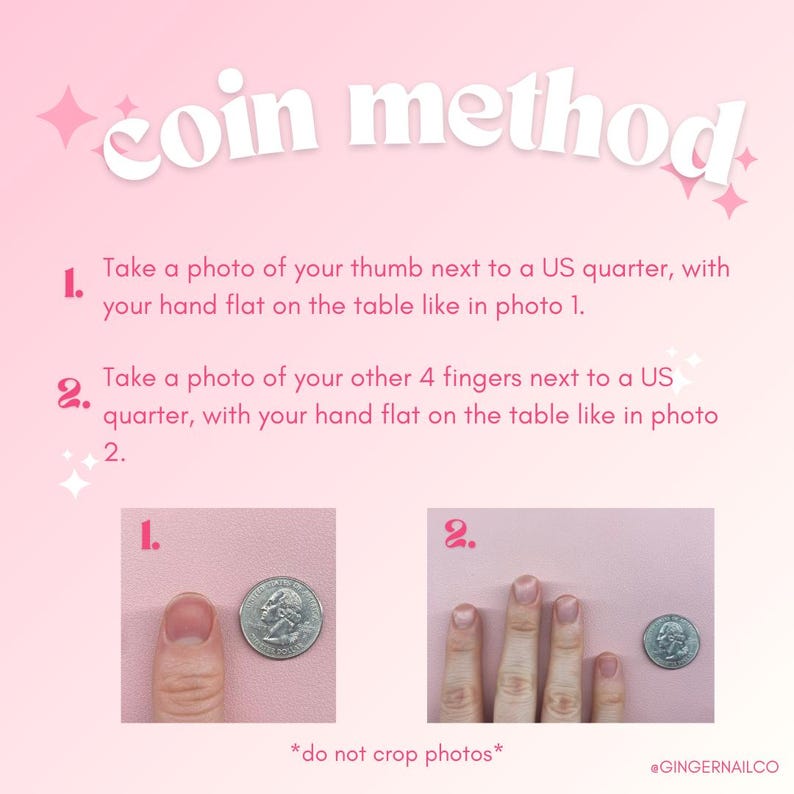 Nails Coin Method Examples Rainbow Aura Press on Nails With Stars - Etsy