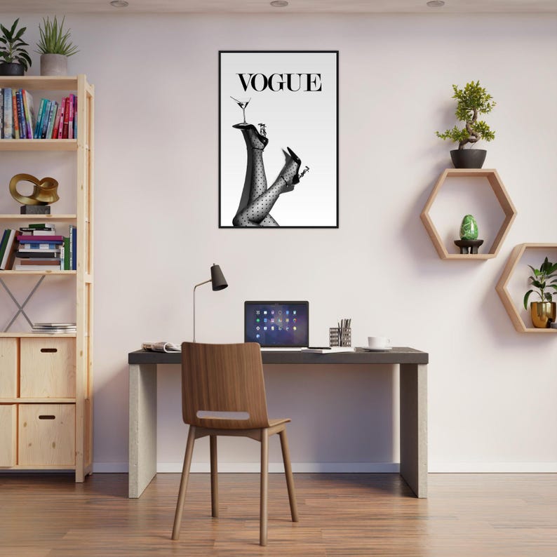 Ingelijste poster Vogue Legs Fashion – Chique, minimalistische muurdecoratie afbeelding 12