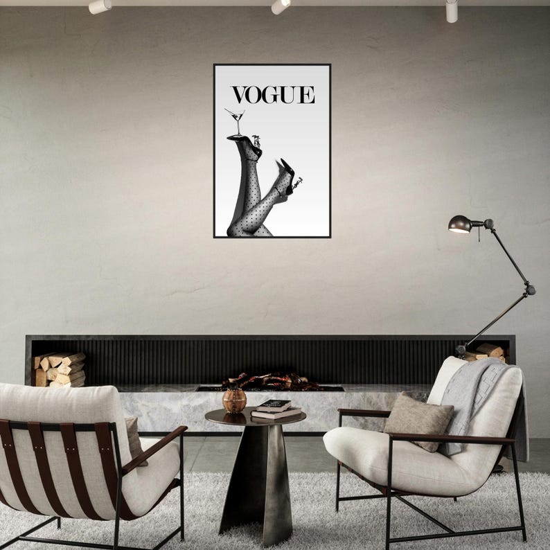 Ingelijste poster Vogue Legs Fashion – Chique, minimalistische muurdecoratie afbeelding 14