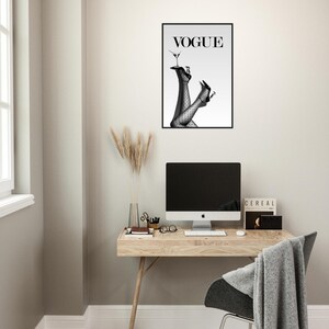 Ingelijste poster Vogue Legs Fashion – Chique, minimalistische muurdecoratie afbeelding 11